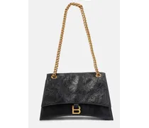 Schultertasche Crush Medium aus Leder