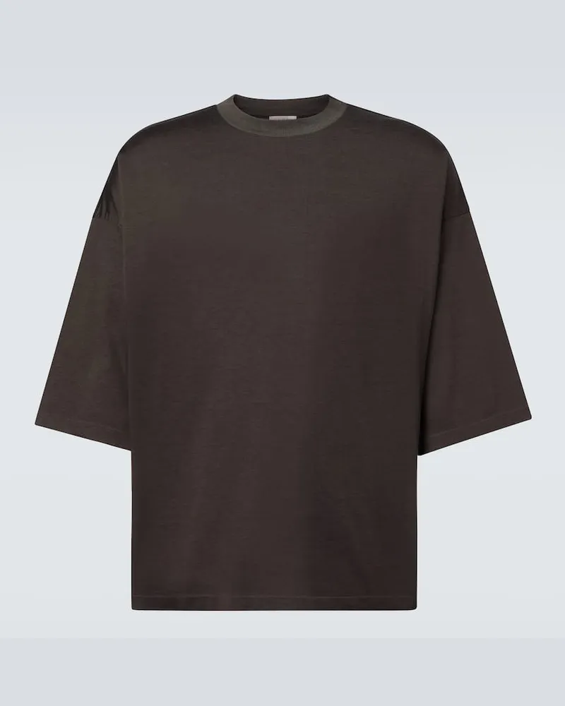 Fear of God T-Shirt aus einem Baumwollgemisch Schwarz