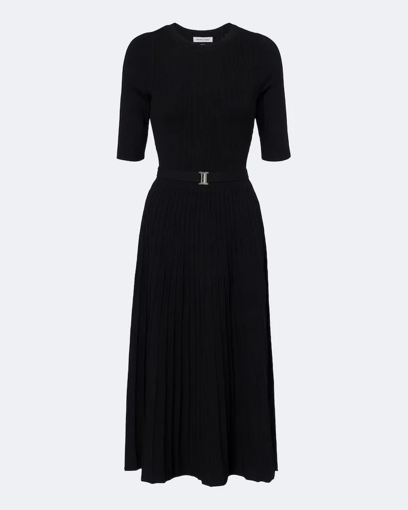 Veronica Beard Midikleid Elthea Schwarz