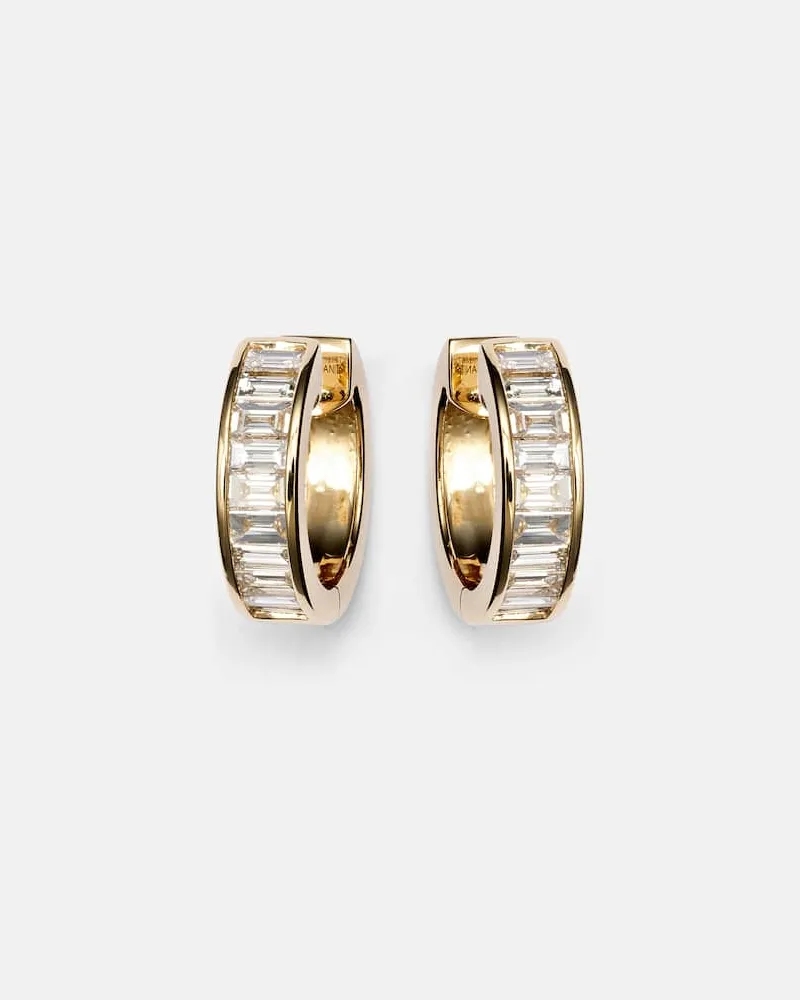 ANITA KO Ohrringe Hannah aus 18kt Gelbgold mit Diamanten Gold