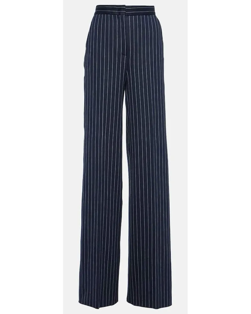 Max Mara Palazzo-Hose Benito Multicolor