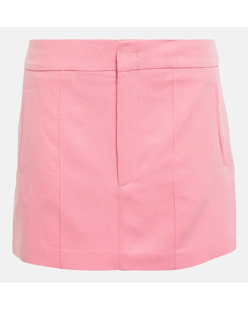 Isabel Marant Minirock Licoba aus Crepe Pink