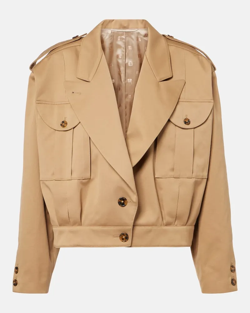 Blazé Milano Blazé Milano Bomberjacke aus Baumwolle Beige