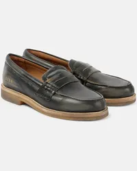 Golden Goose Loafers Jerry aus Leder Schwarz