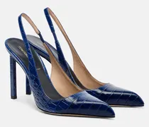 Slingback-Pumps 105 aus Leder