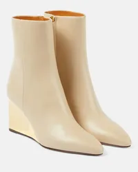 Chloé Chloe Ankle Boots Rebecca aus Leder Schwarz