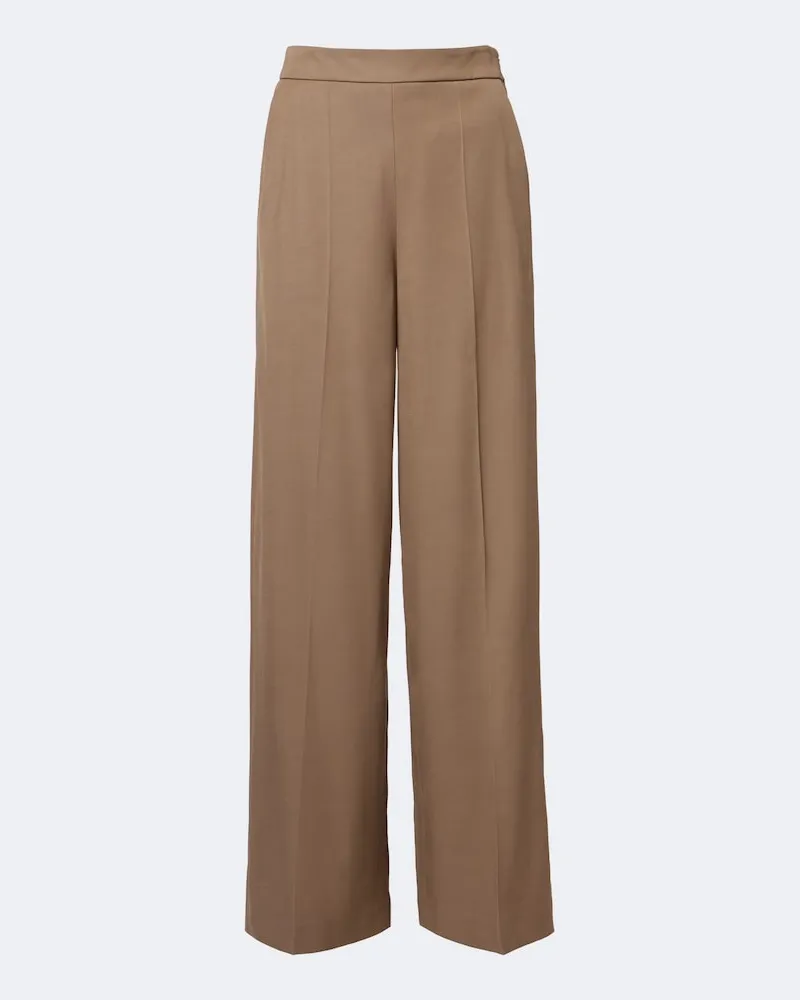 Joseph Weite Hose Haxley aus Cady-Twill Beige