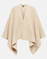 Loro Piana Cape Monte Bianco aus Kaschmir Beige