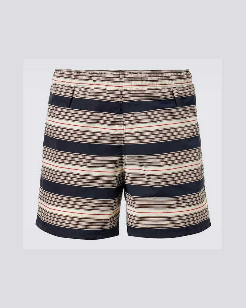 Prada Bedruckte Badeshorts Multicolor