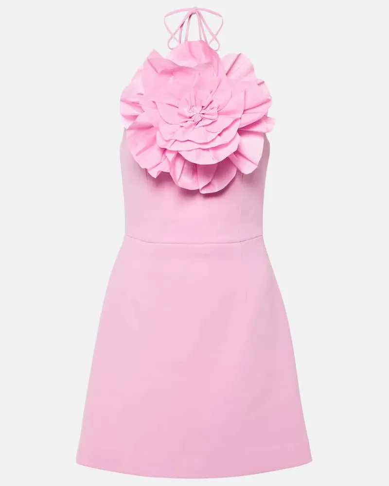 Rebecca Vallance Verziertes Minikleid Odetta Rosa