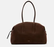 Henkeltasche Stockholm Large aus Veloursleder