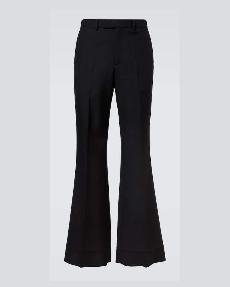 Valentino Garavani High-Rise-Schlaghose Schwarz