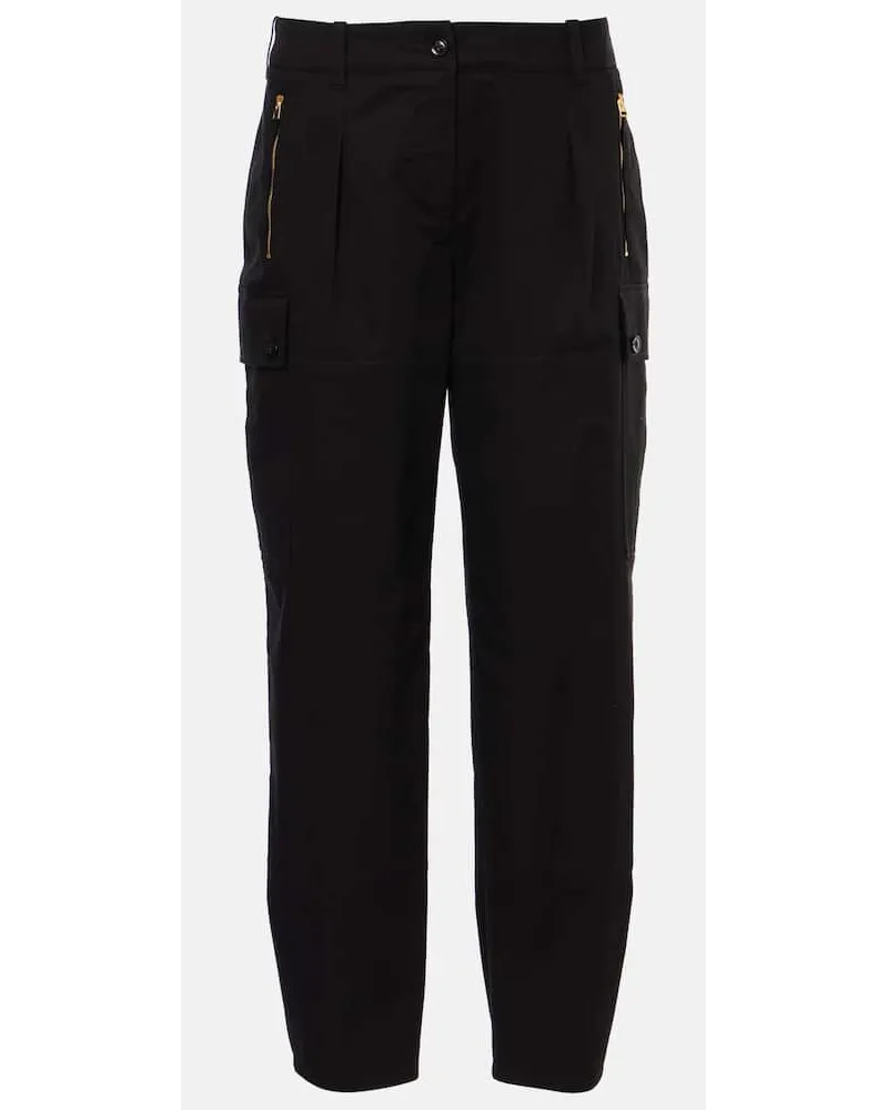 Tom Ford Cargohose aus Twill Schwarz