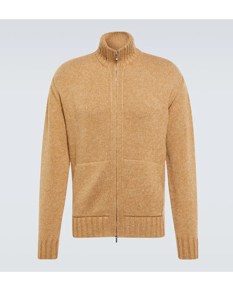 Loro Piana Cardigan aus Kaschmir Beige