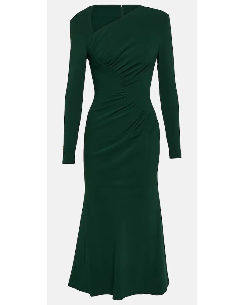 Roland Mouret Midikleid aus Cady Gruen