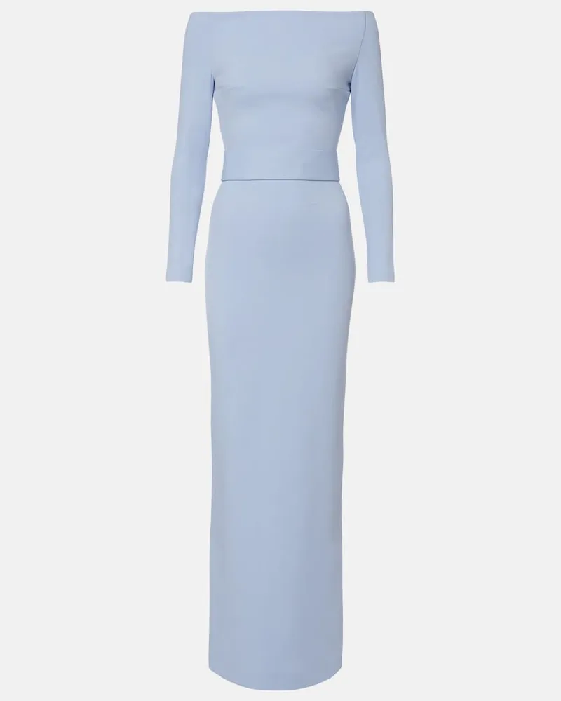 Solace London Robe Sabina Blau