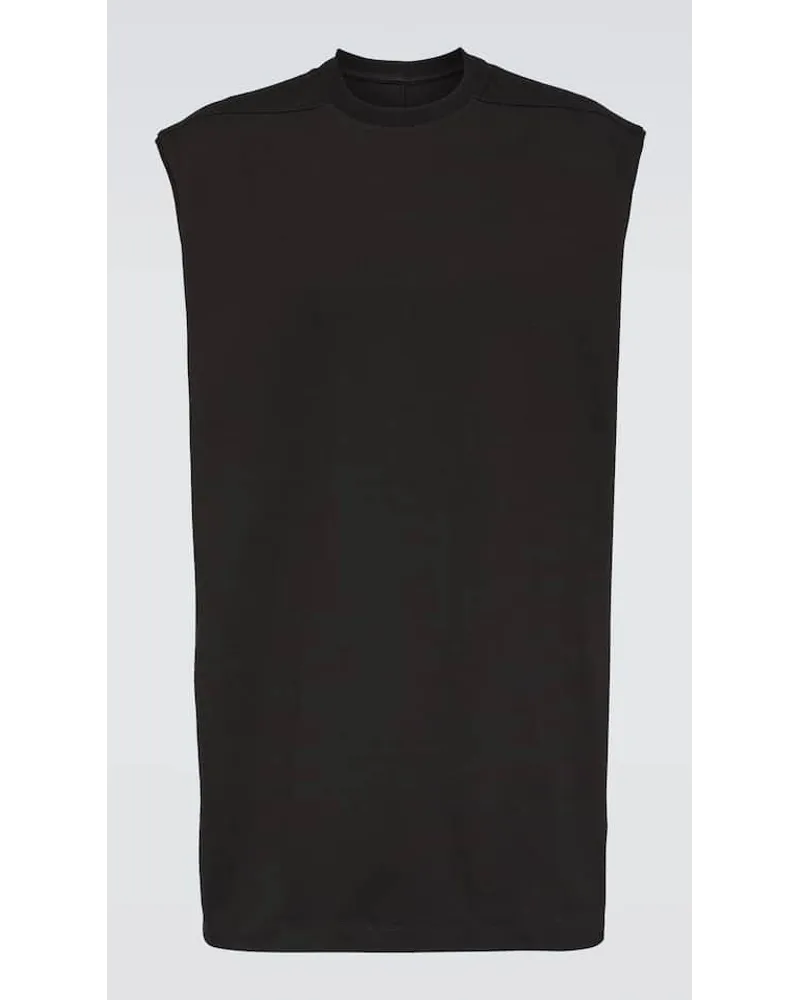 Rick Owens Top Tarp Aus Baumwolle Schwarz