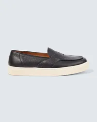 George Cleverley Loafers Joey II aus Leder Schwarz