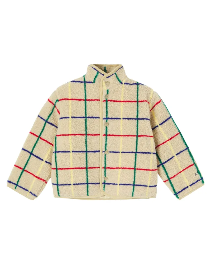BOBO CHOSES Jacke aus Teddyfleece Beige