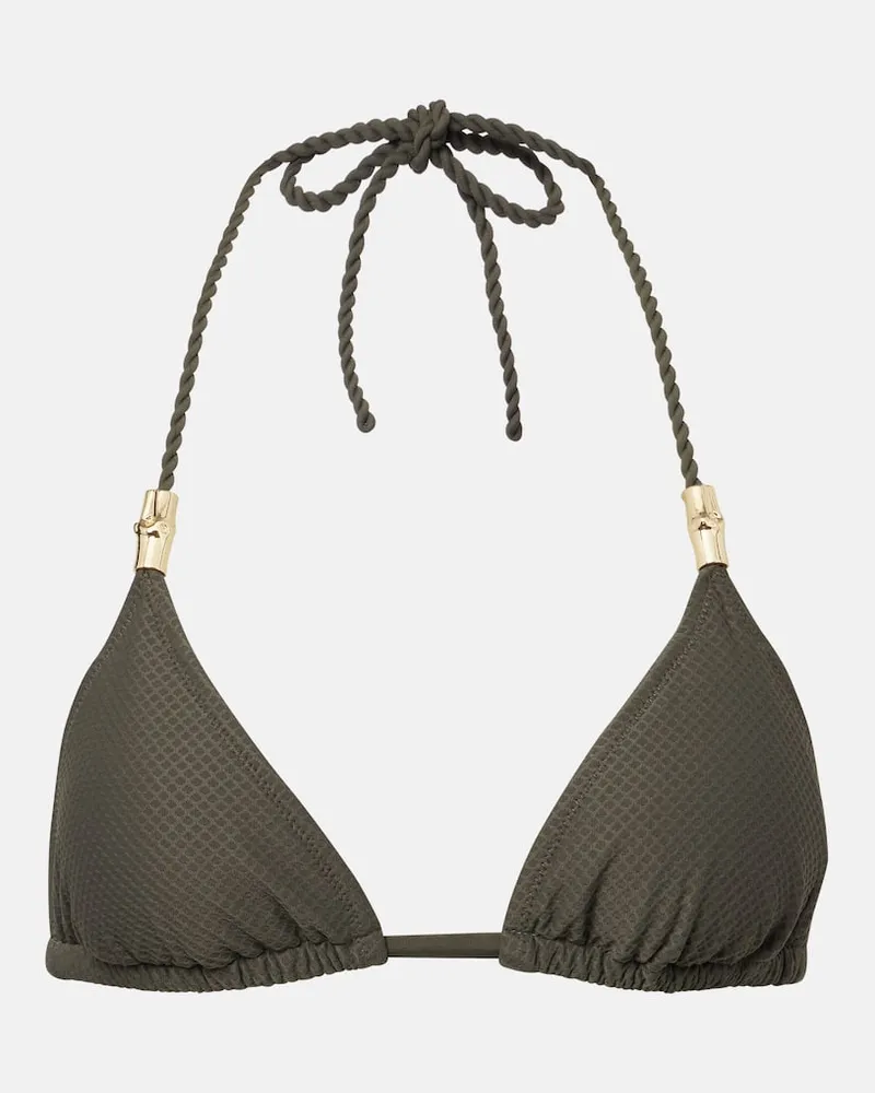 Heidi Klein Bikini-Oberteil Core Grün