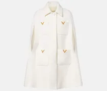 Cape VGold aus Wolle und Seide