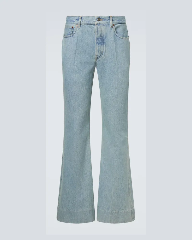 Valentino Garavani Flared Jeans Blau