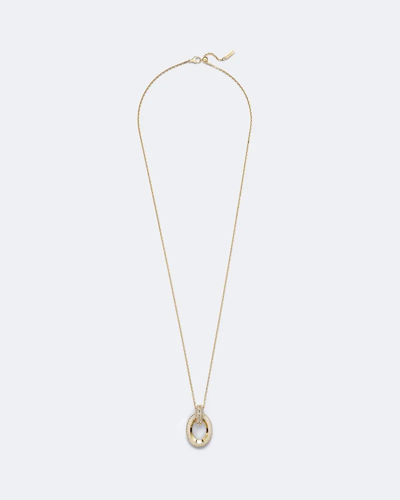 Messika Halskette Groove aus 18kt Gelbgold mit Diamanten Gold