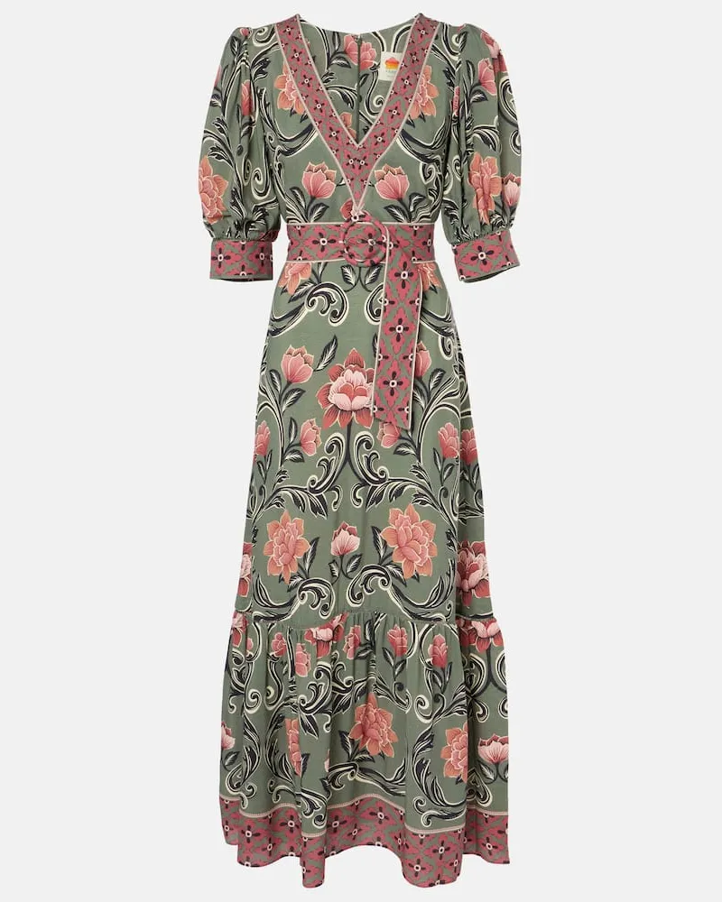 FARM Rio Maxikleid Arabesque Multicolor