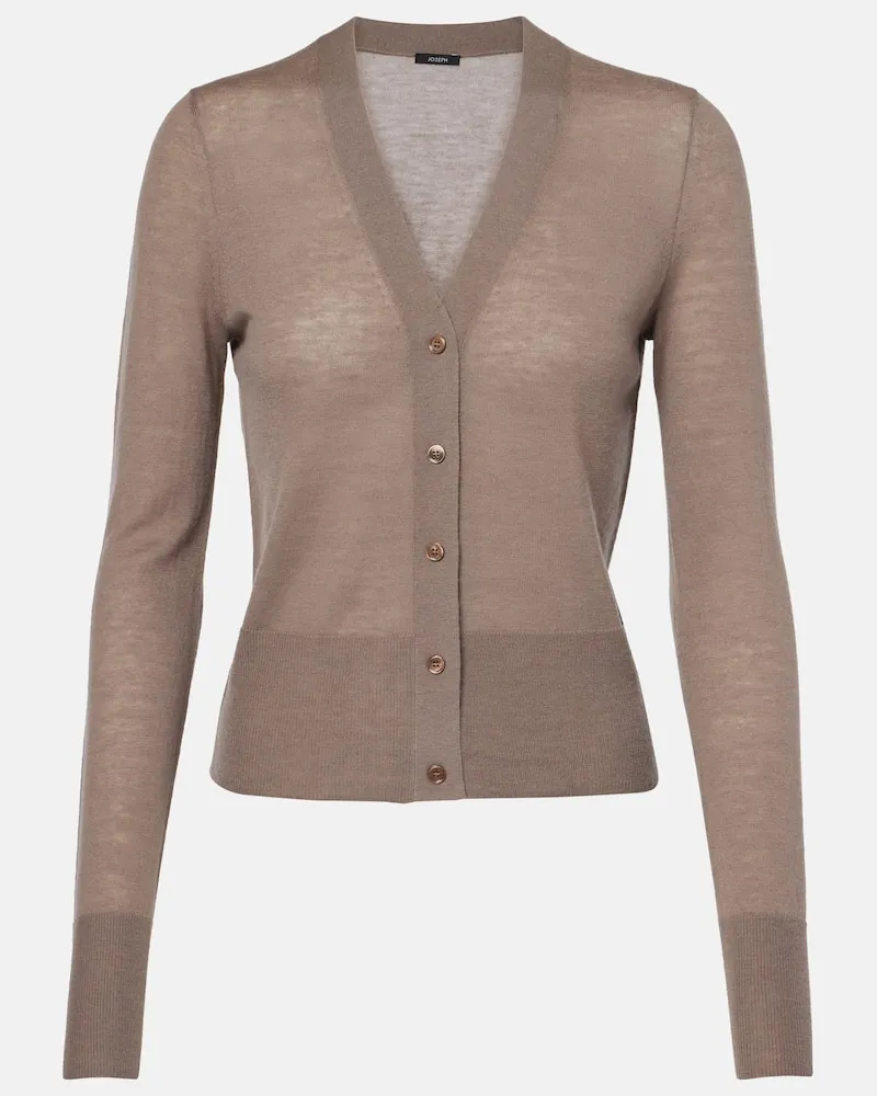 Joseph Cardigan Cashair aus Kaschmir Beige