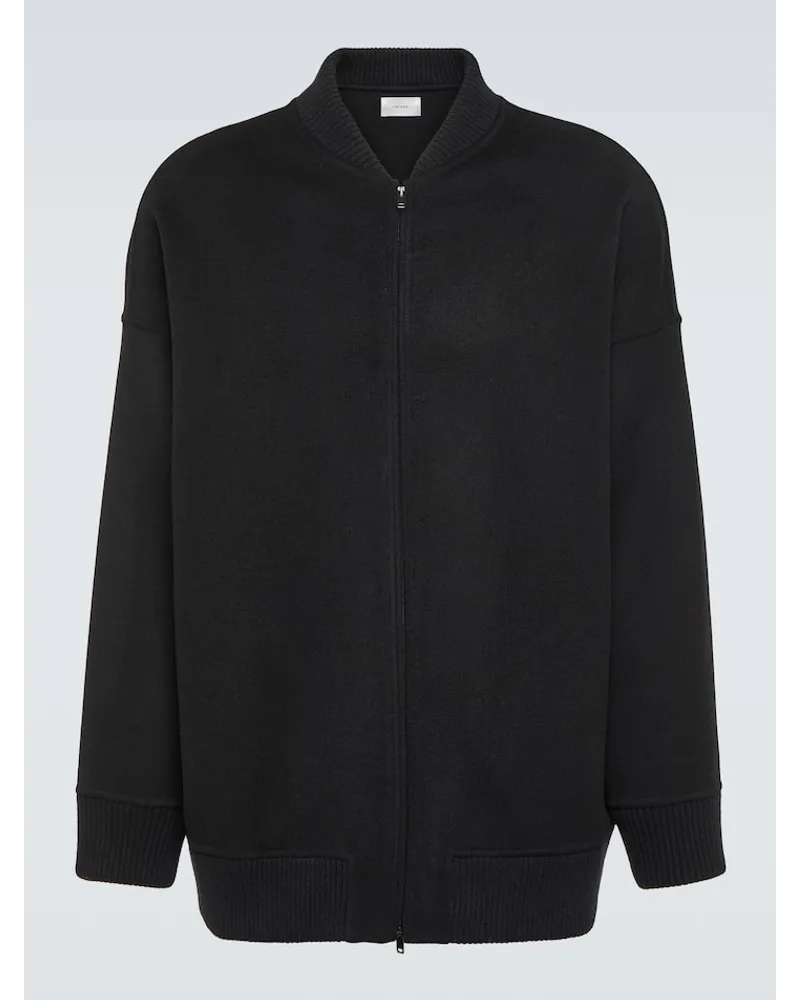 The Row Jacke Daxton aus Kaschmir Schwarz