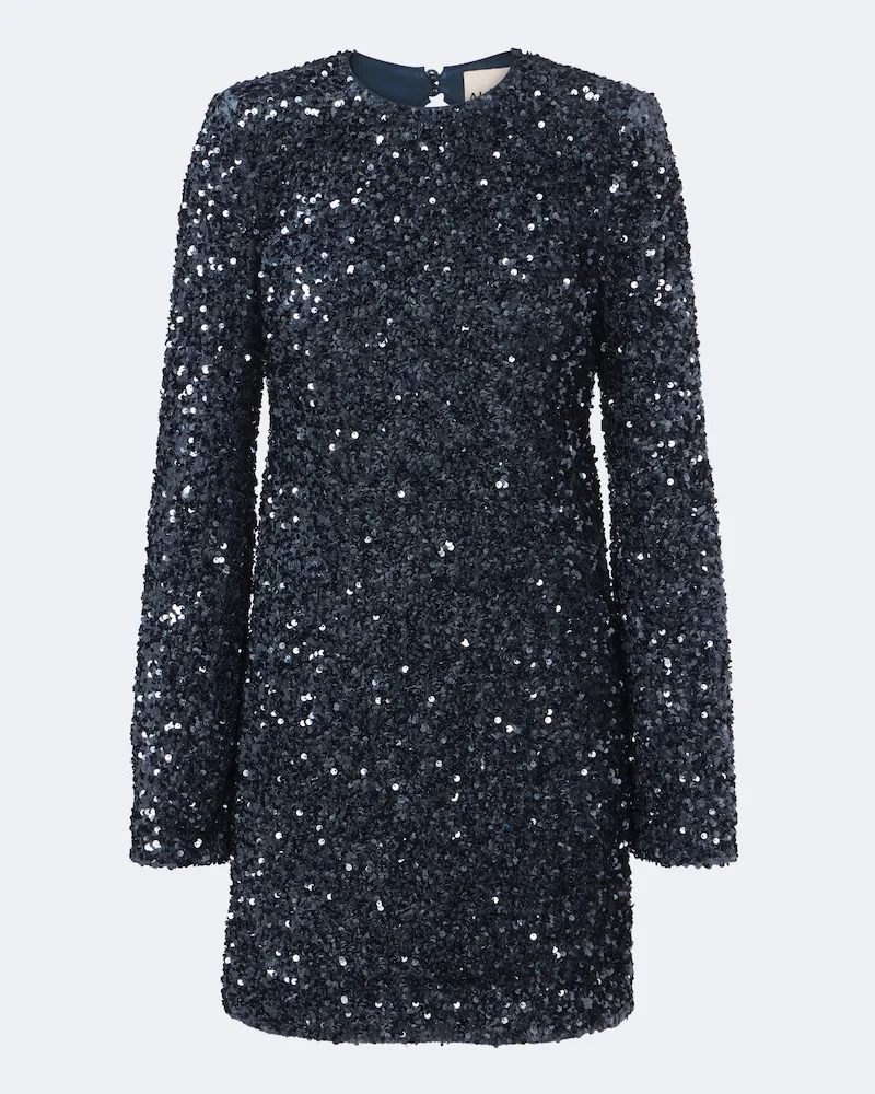 ALEMAIS Alémais Minikleid Ellie mit Pailletten Blau