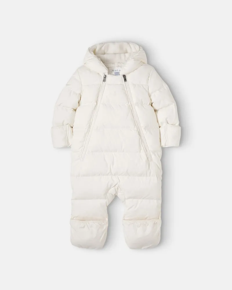 Ralph Lauren Baby Schneeanzug Weiß