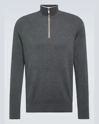 Brunello Cucinelli Pullover aus Baumwolle Grau