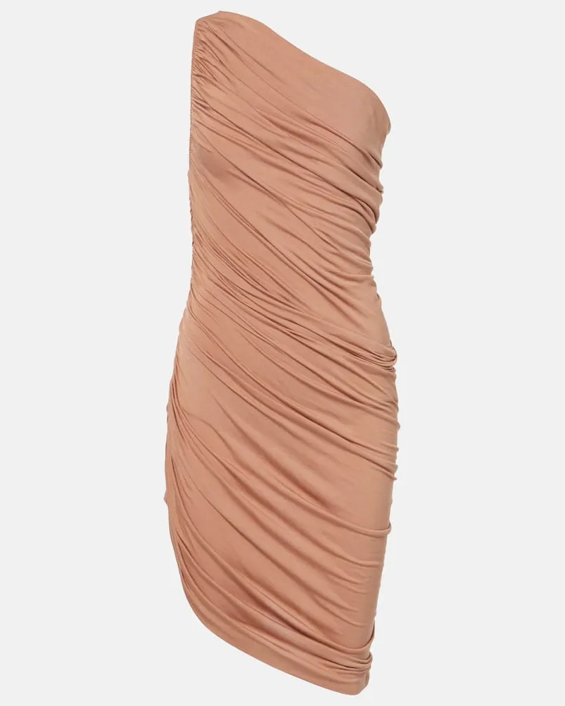 Norma Kamali One-Shoulder-Minikleid Diana Braun