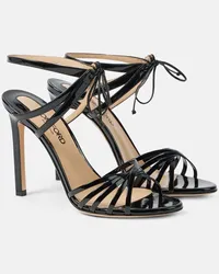 Tom Ford Sandalen Angelica 105 aus Lackleder Schwarz