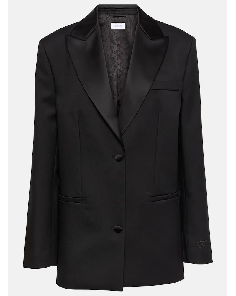 OFF-WHITE Blazer Tech Drill Schwarz