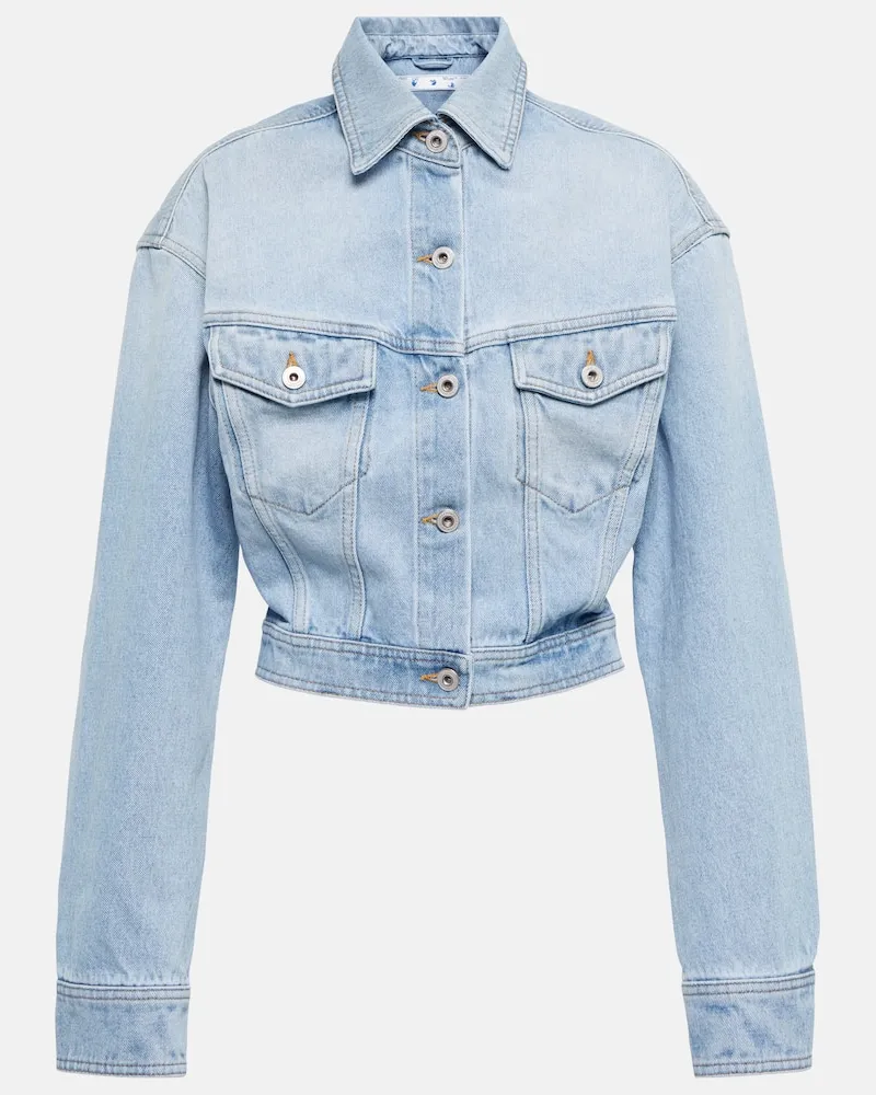 OFF-WHITE Jeansjacke Toybox Blau