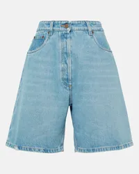 Prada Bermuda-Shorts aus Denim Blau