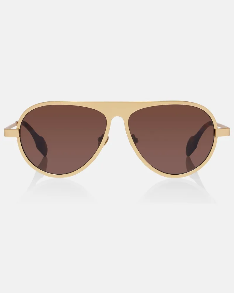 J.W.Anderson Aviator-Sonnenbrille JWA05 Gold