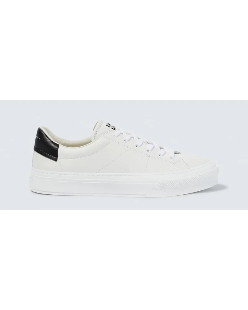 Givenchy Sneakers City Sport Aus Leder Weiss