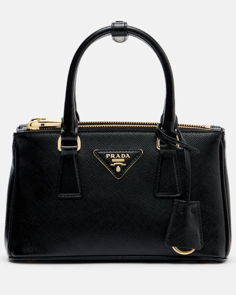 Prada Tote Bag Prada Galleria aus Leder Schwarz