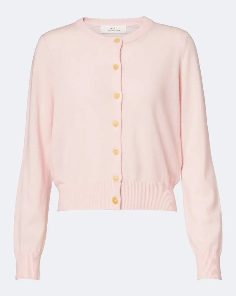 arch4 Cardigan Celestina aus Kaschmir Rosa