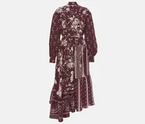 Midikleid aus Seide