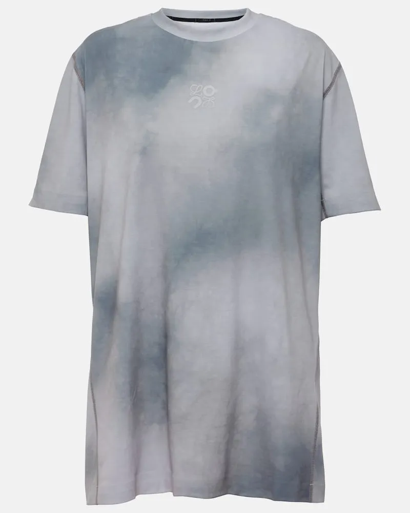 Loewe X On T-Shirt aus Jersey Grau