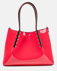 Christian Louboutin Tote Cabarock Mini aus Lackleder Pink