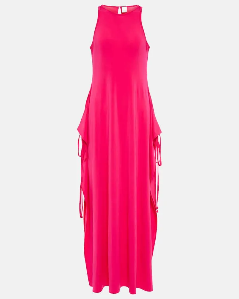 Max Mara Strandkleid Ranch aus Jersey Pink