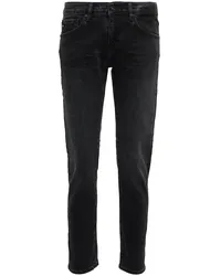 Adriano Goldschmied Mid-Rise Slim Jeans Ex-Boyfriend Schwarz