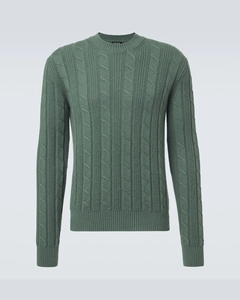 Ermenegildo Zegna Pullover aus Kaschmir Grün