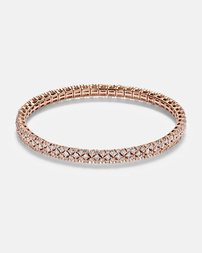 SHAY Armband aus 18kt Roségold mit Diamanten Gold