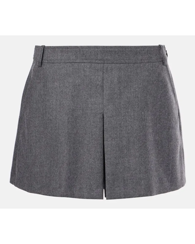 Tom Ford Skort aus Schurwolle Grau